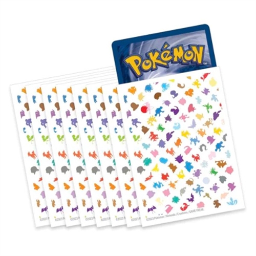 Pokemon 151 - Standard Sleeves (65 stk) - Plastiklommer